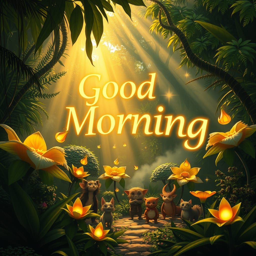 Magical Jungle Morning in Middle-earth