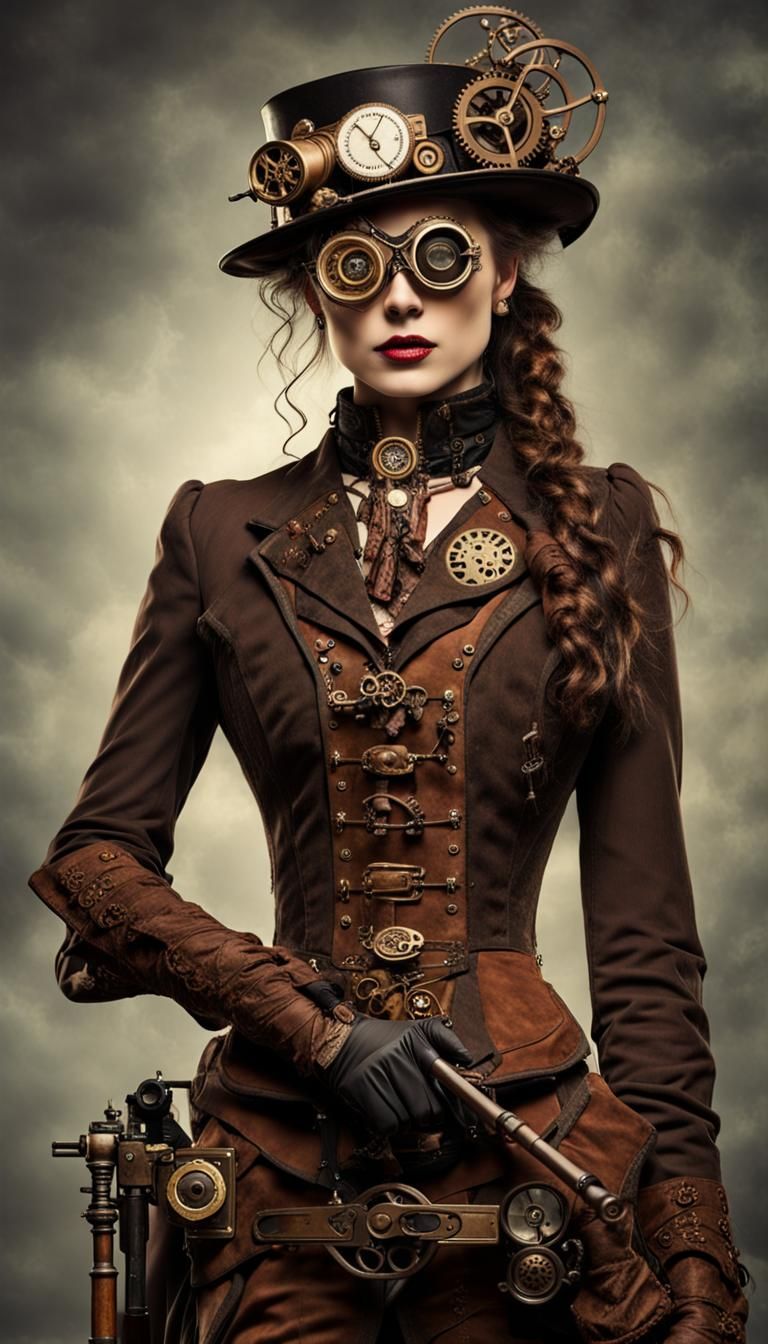 Steampunk Vampire Hunter in Victorian London