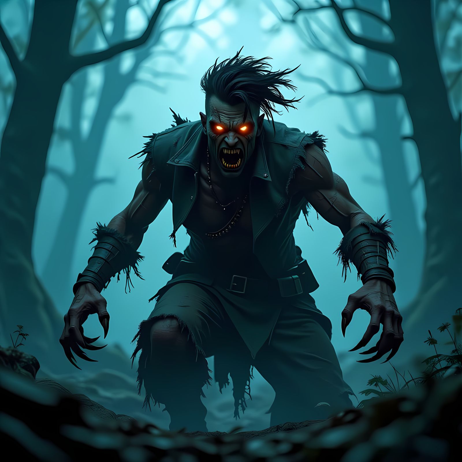 Aggressive Rougarou Transformation: Savage Beast