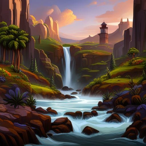 Intricate Fortune Teller Concept Art in Hyperrealistic Style