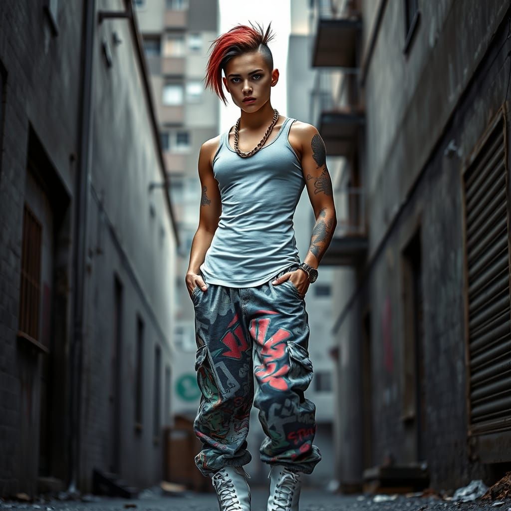 Confident Urban Rebel