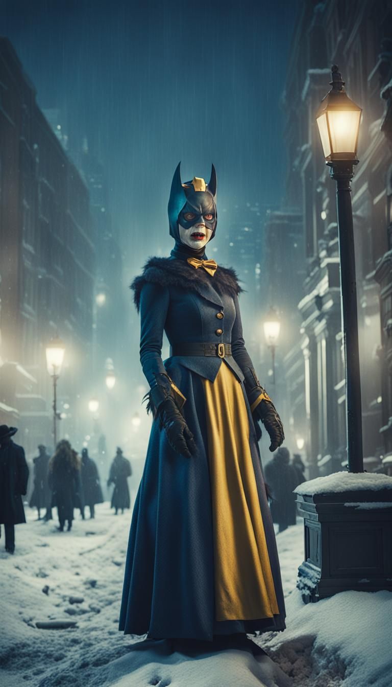 Victorian Zombie Transformation in Winter City