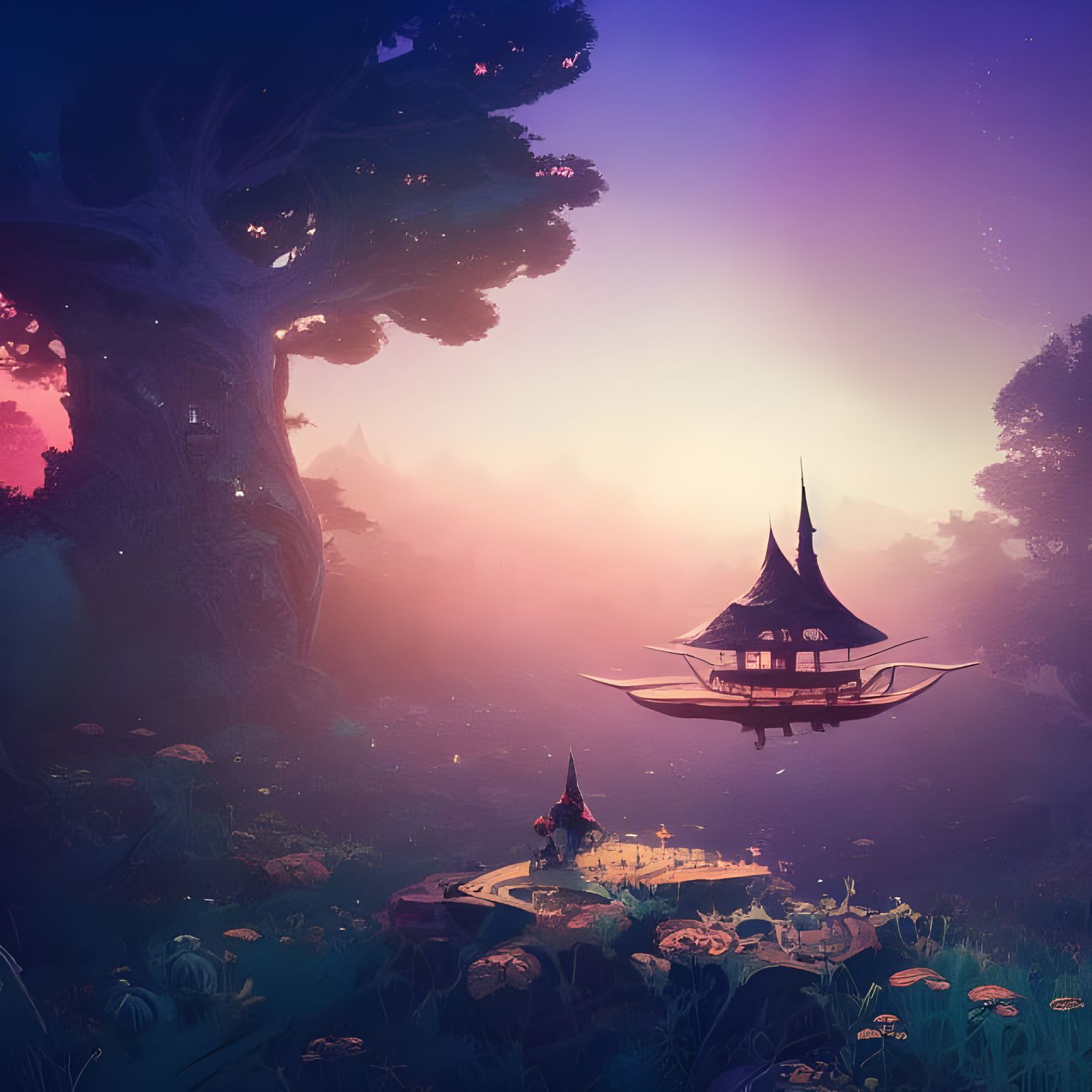 Spectacular Neverland Landscape by Digital Artists