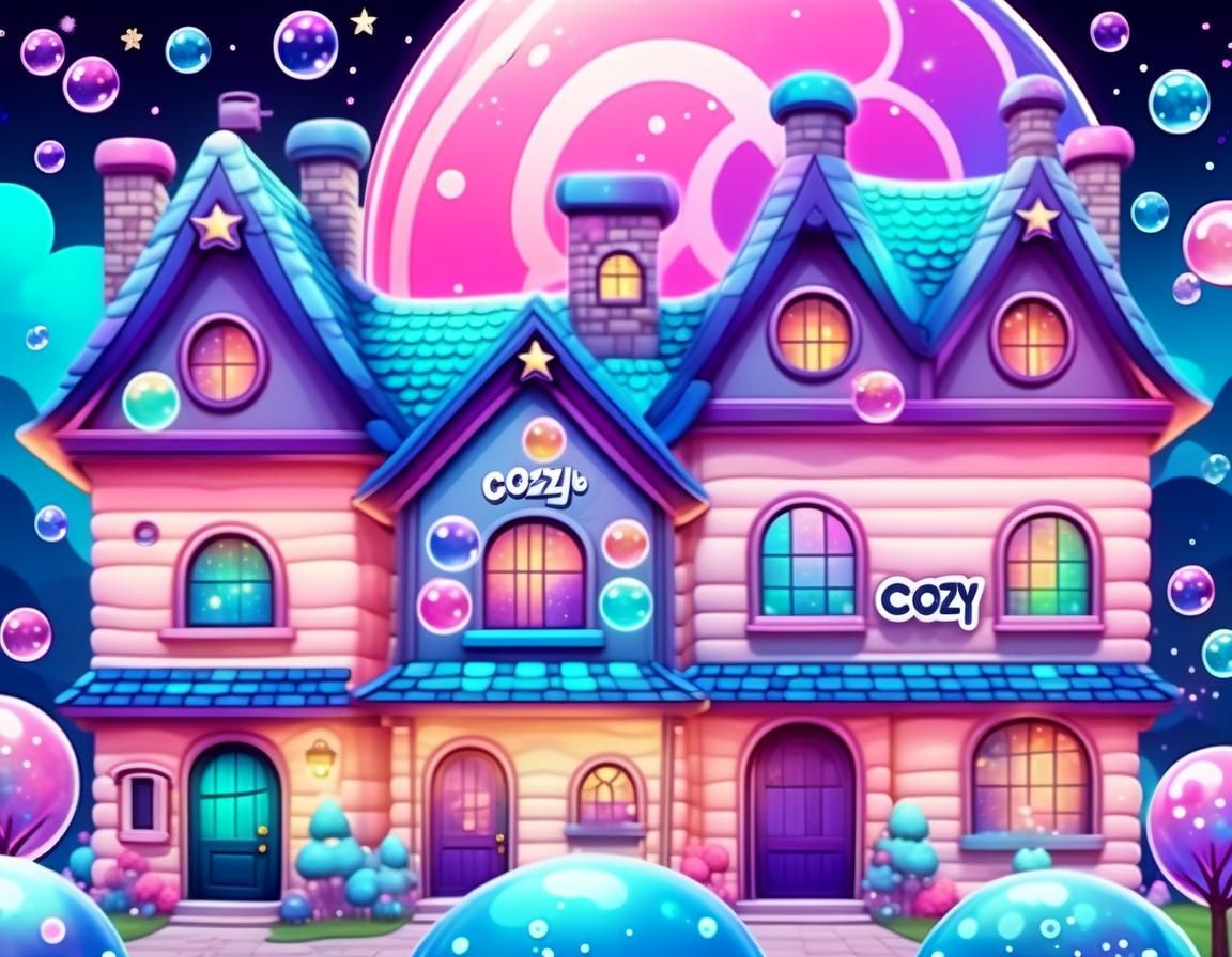 Cozy Building Games in Cute Bubble Style