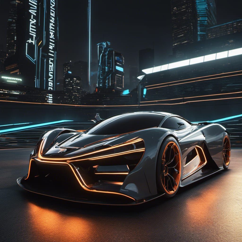 Tron Legacy Light Sports Car