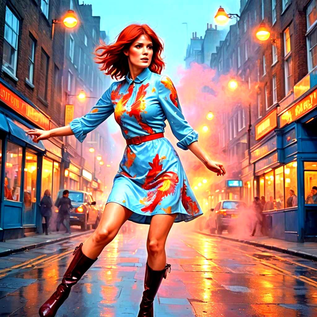 Gemma Arterton in Swinging 60s London Fashion