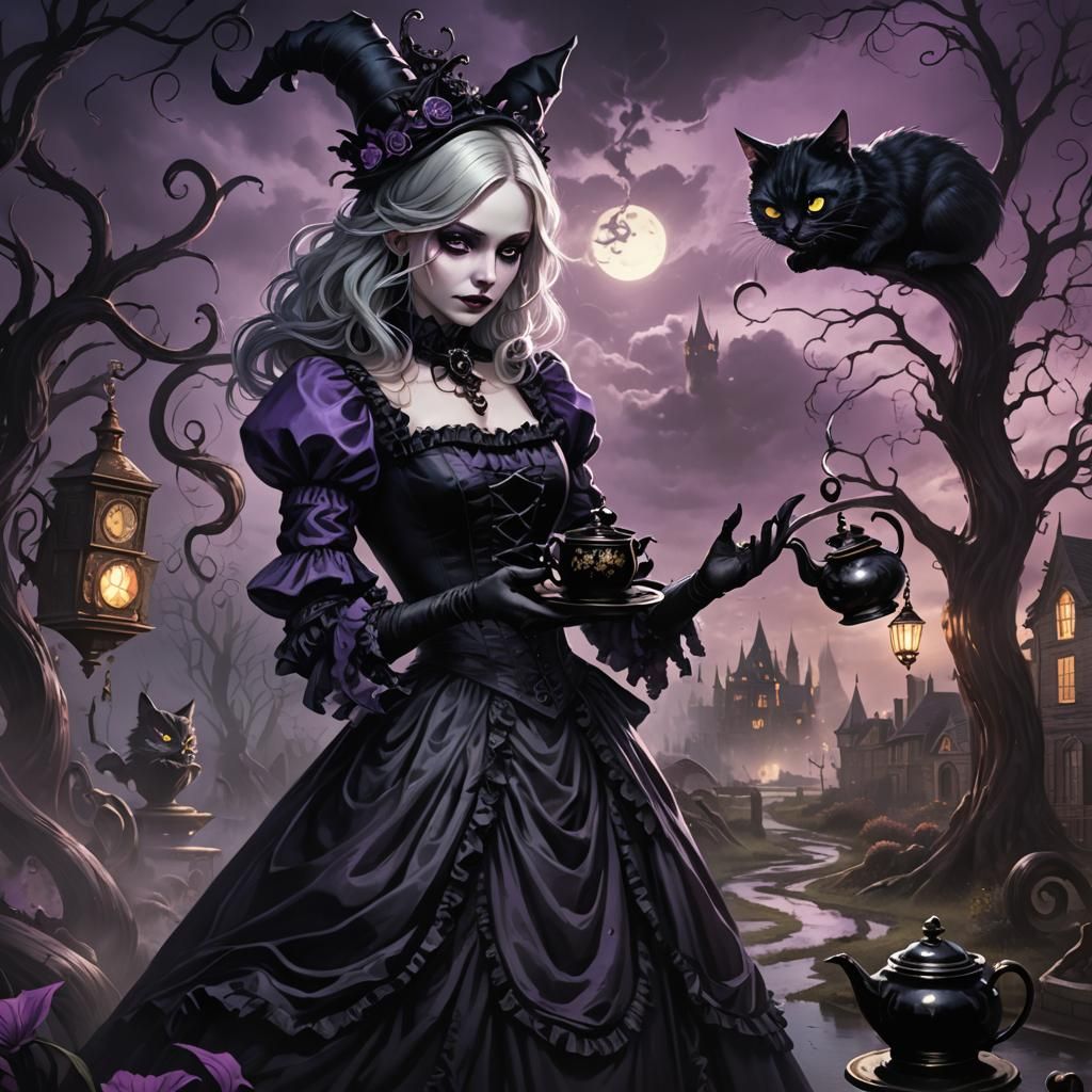 Alice in Wonderland: Dark Fantasy Concept Art