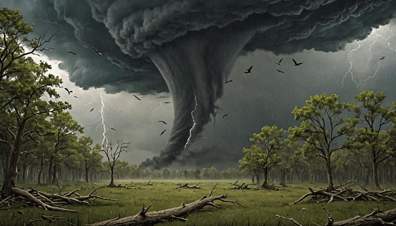 Tornado Touches Down Near Whispering Woods