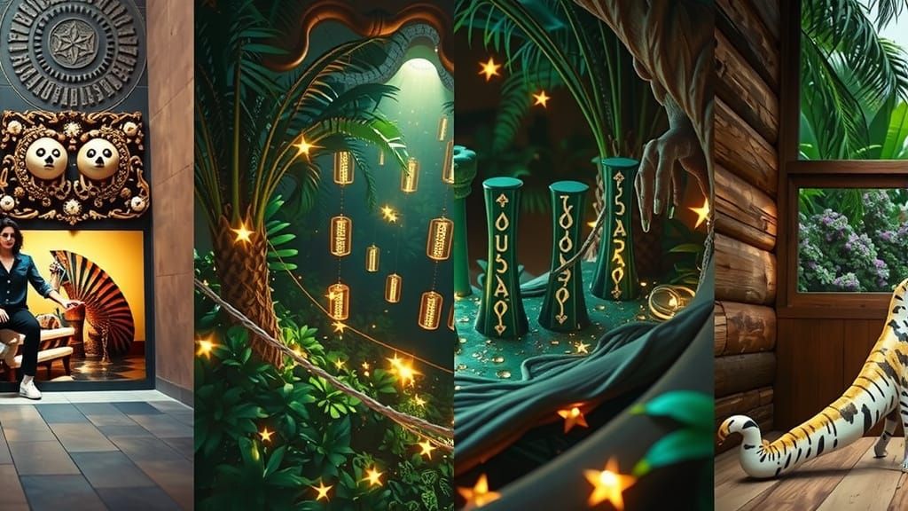 Languid Summer Goddess in Abu Dhabi Luxury