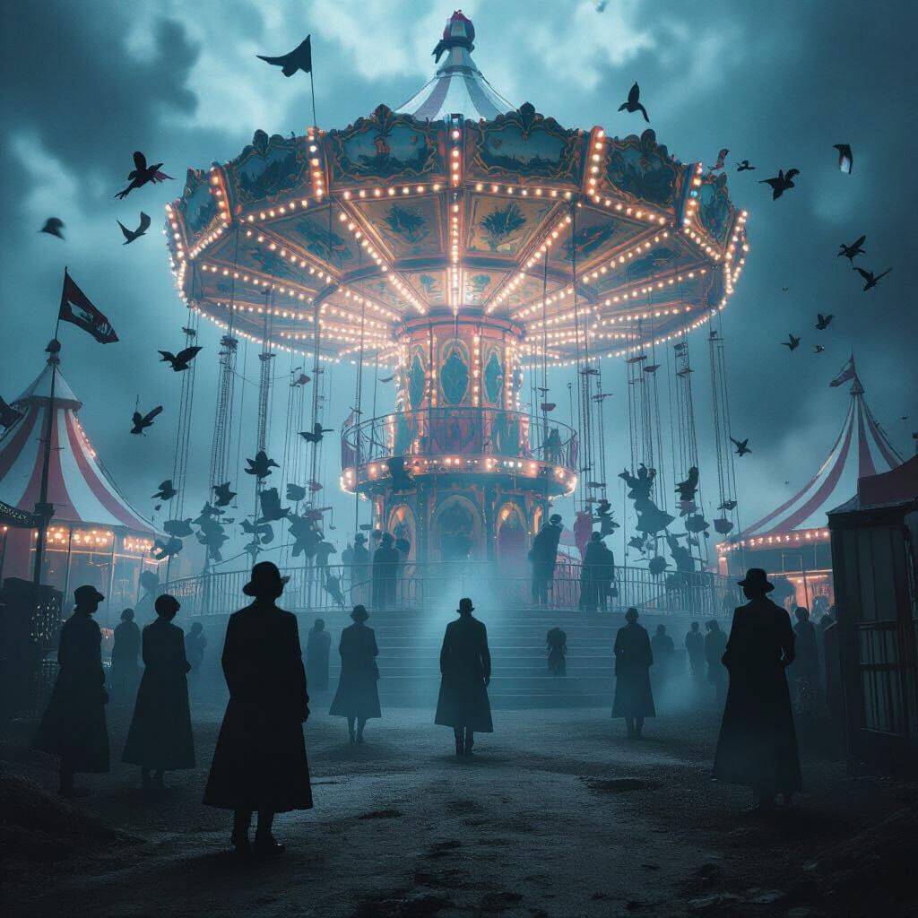 Surreal Magical Circus in Cinematic Style