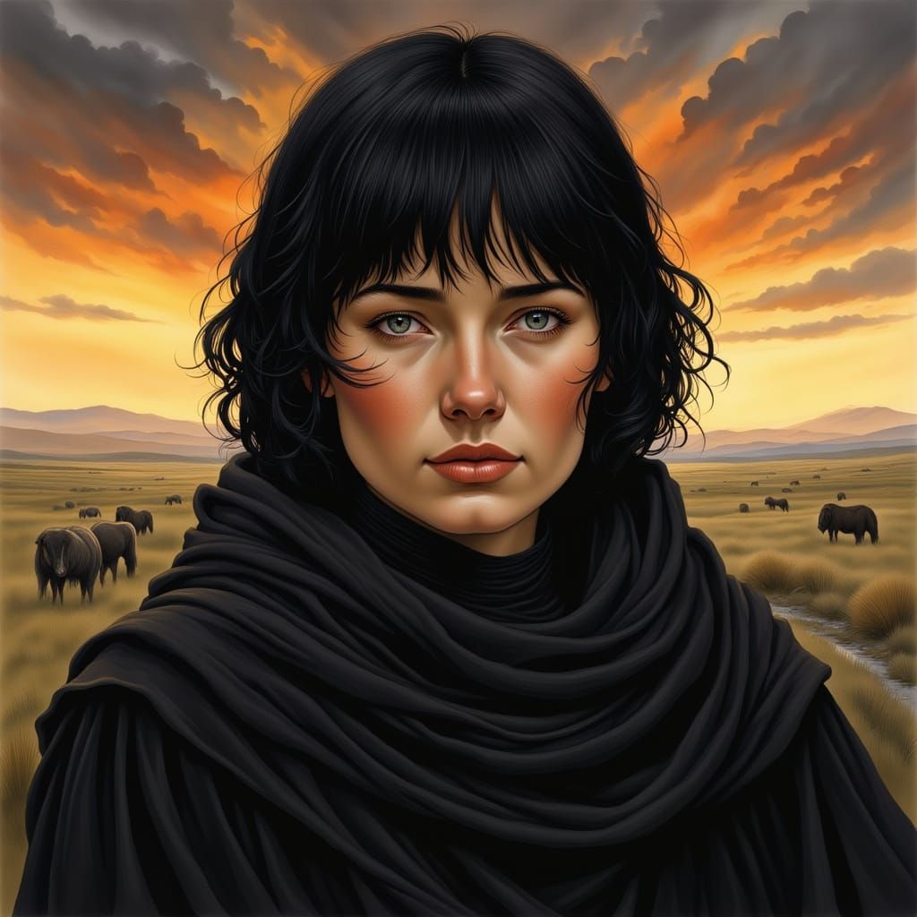 Epic Fantasy Portrait of a Nordic Ranger