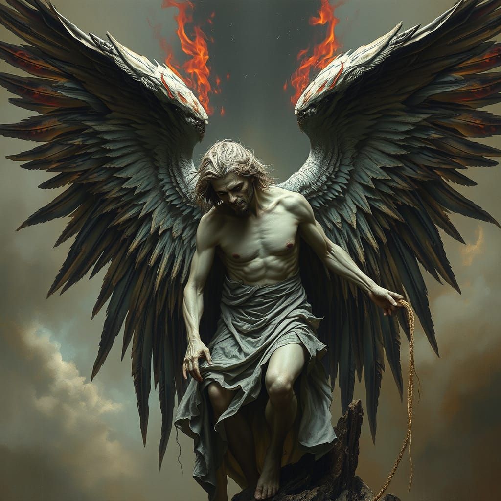 Fallen Angel Ascends in Dark Fantasy