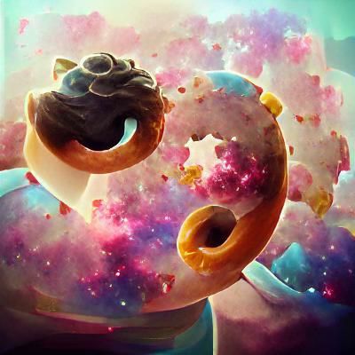Donut-Shaped Universe Expands and Contracts: Cartoon Style