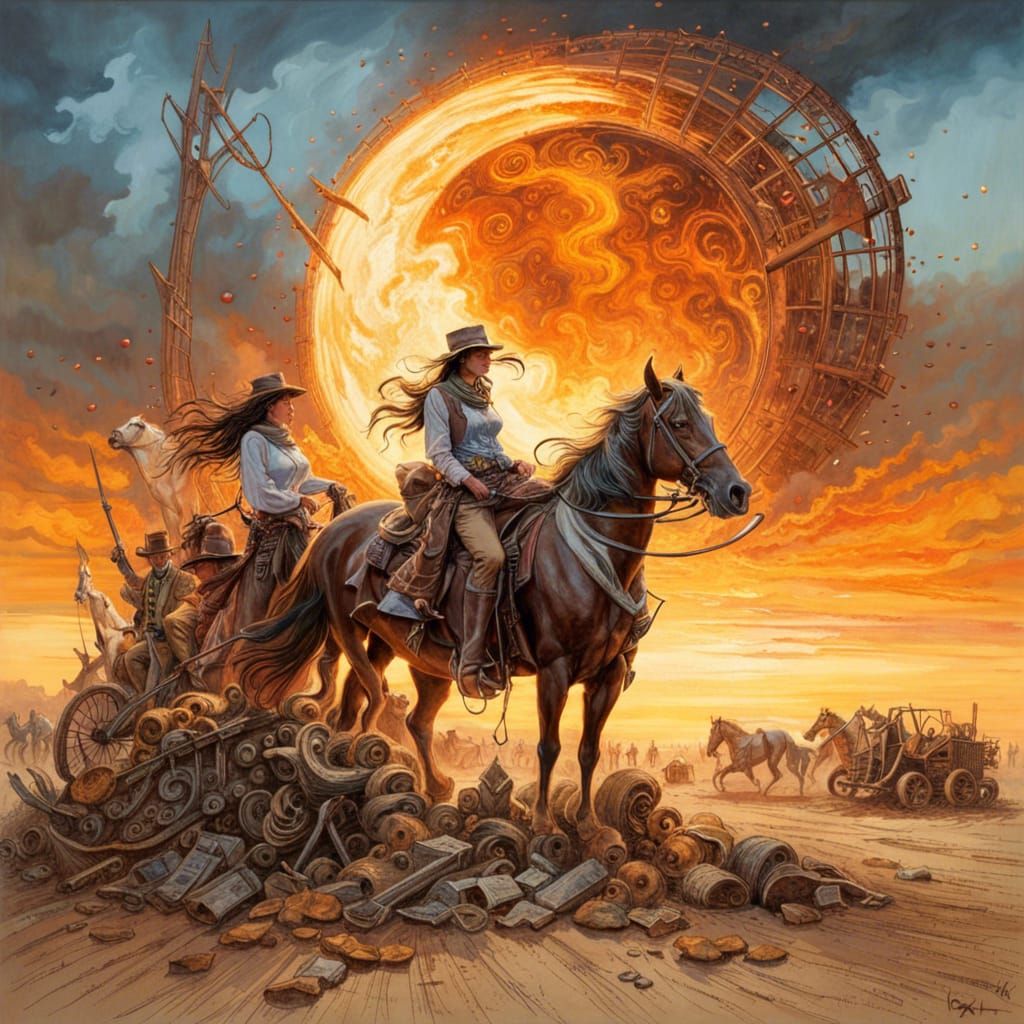 Cowgirl Pilgrimage to 'Burning Man'