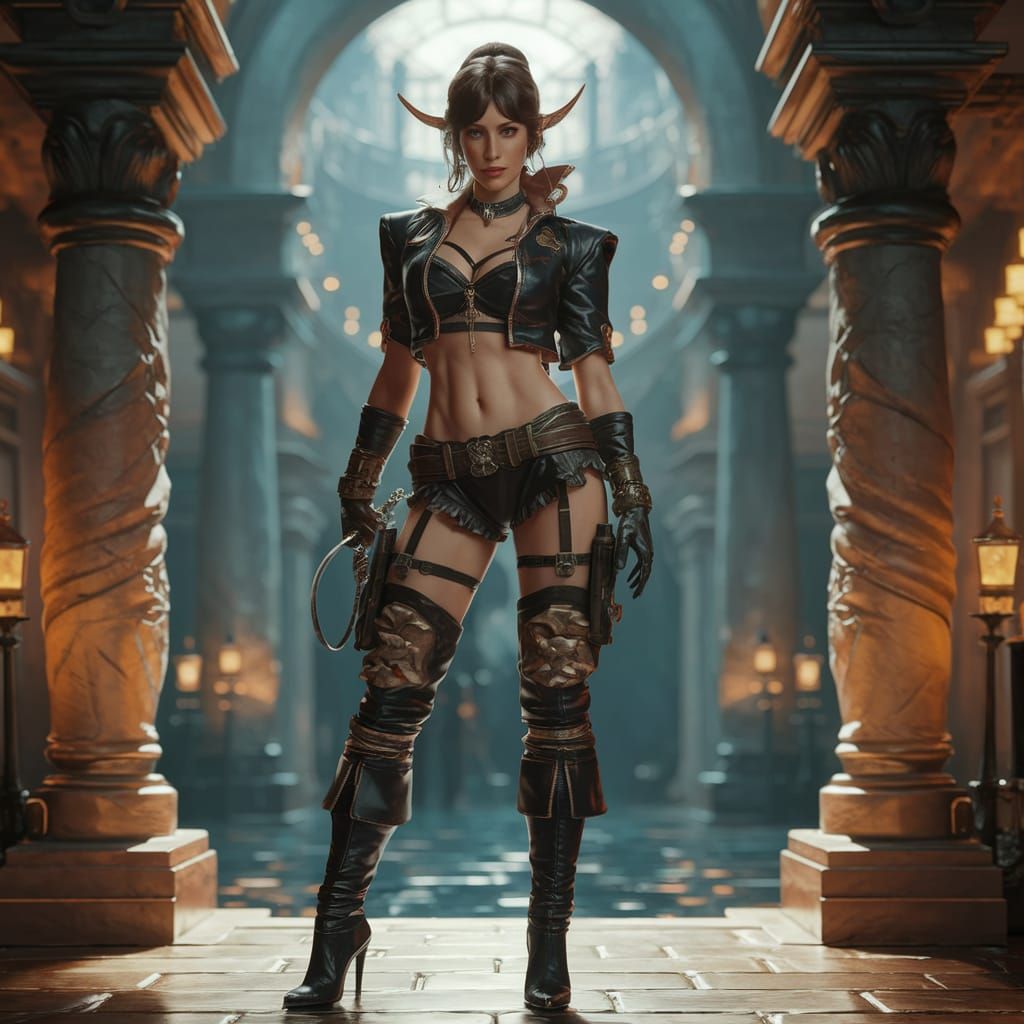 Baroness in Venice: Fantasy Concept Art