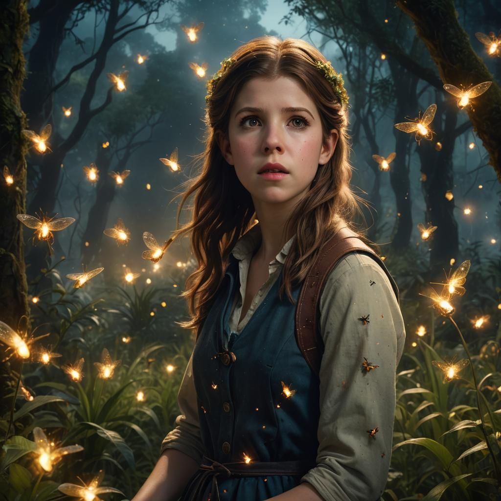 Anna Kendrick in a Dramatic Firefly Scene
