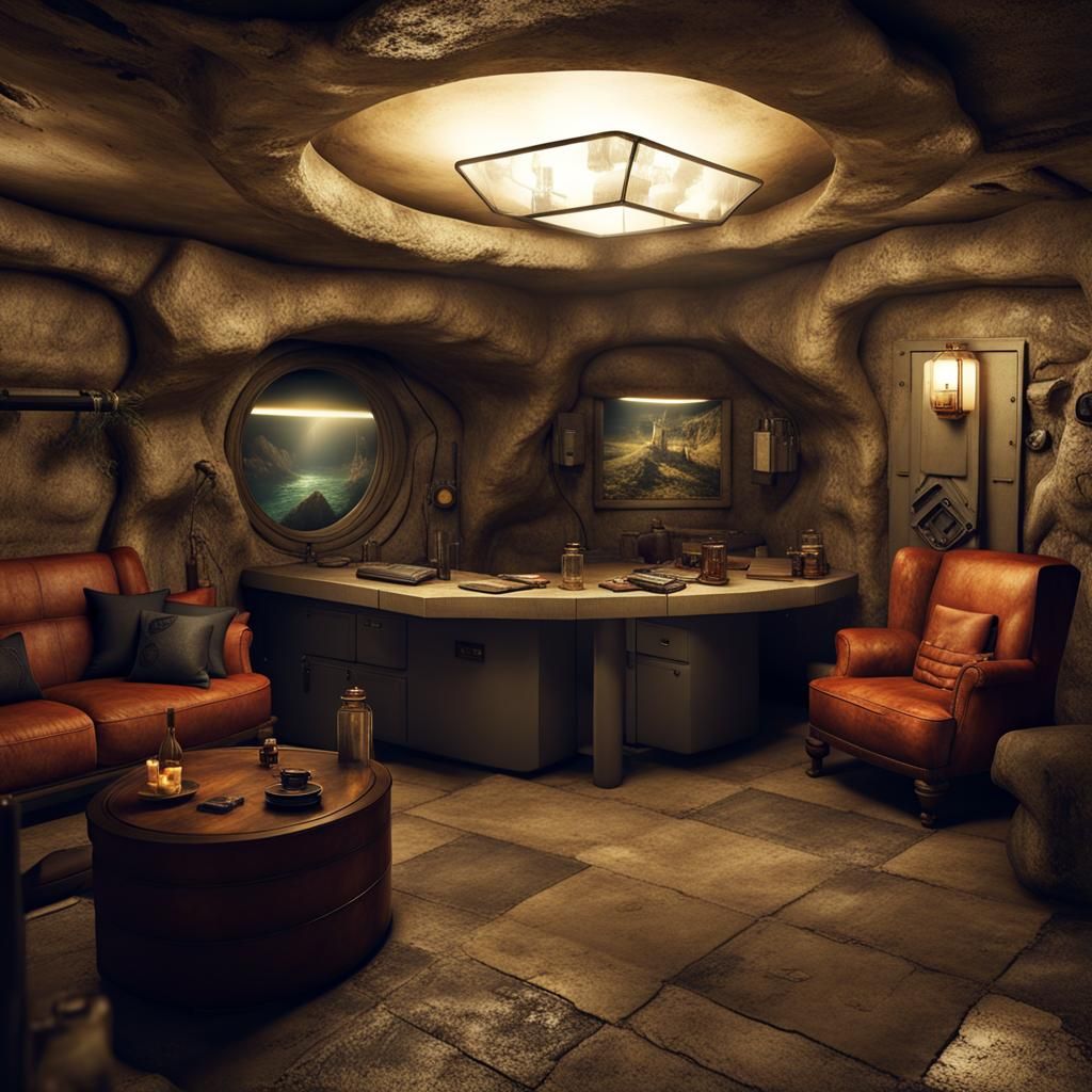Underground Luxury Bunker Retreat Provide a one-of-a-kind experience by offering a stay in a high-end underground bunker...