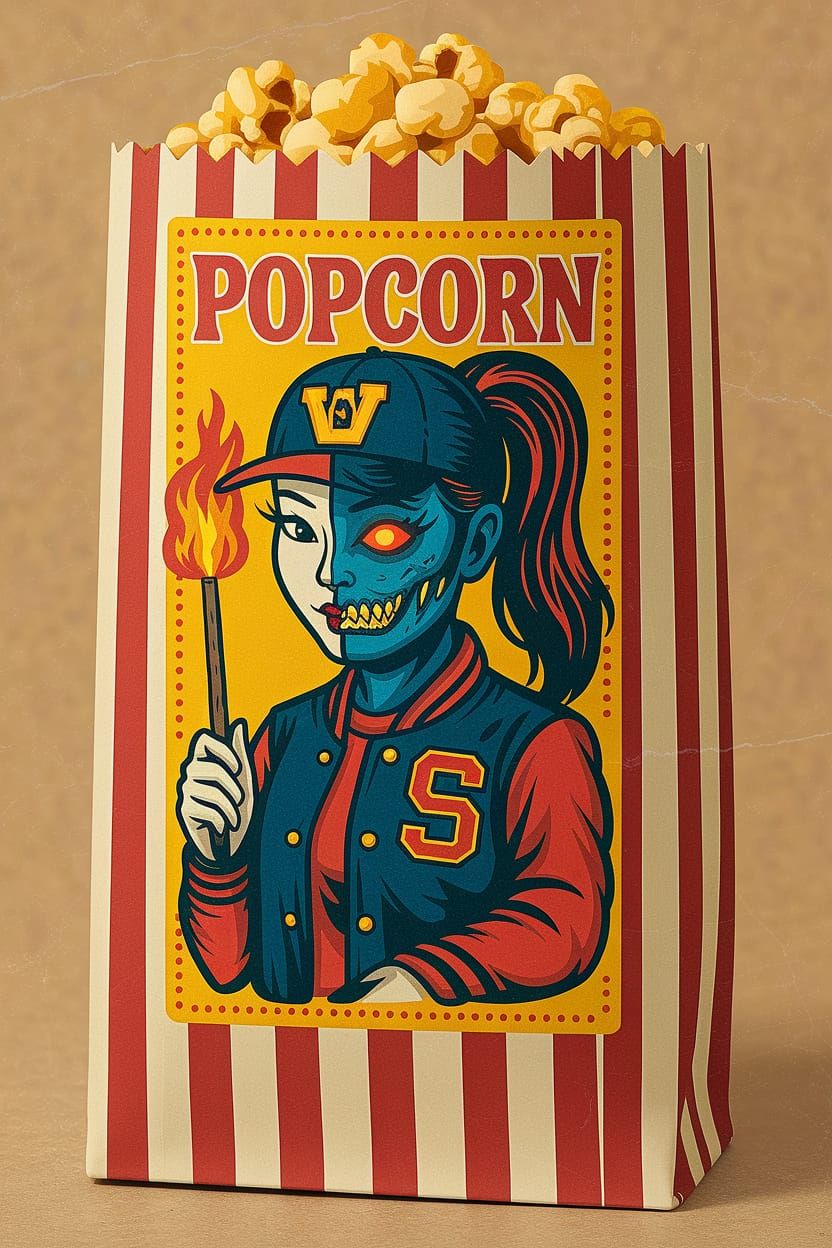 Sorceress of Snack Magic Unleashes Fiery Fury