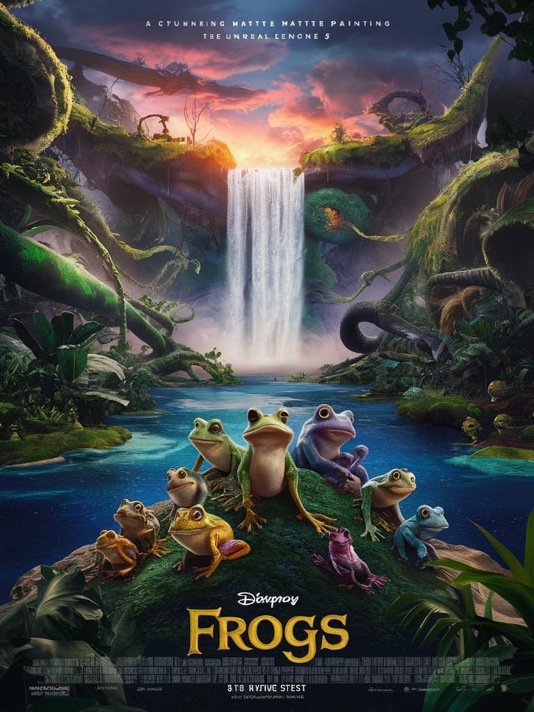 "Frogs" movie poster