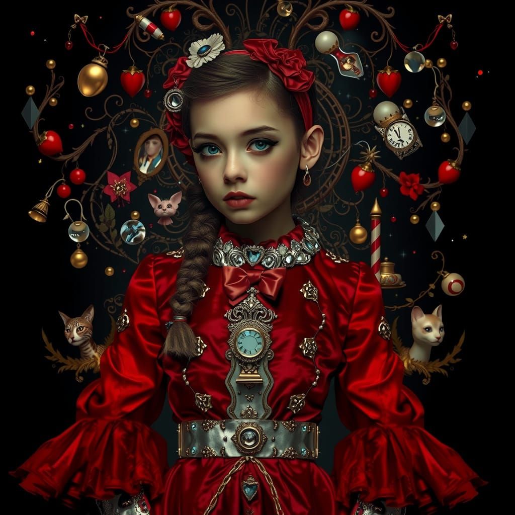 Alice Through the Looking Glass: A Hyperrealistic Wonderland