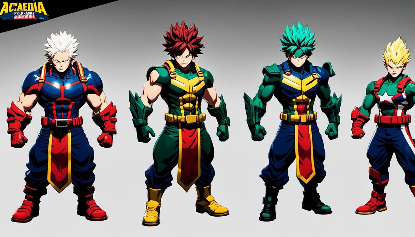 My Hero Academia Game Assets Sheet in HDR