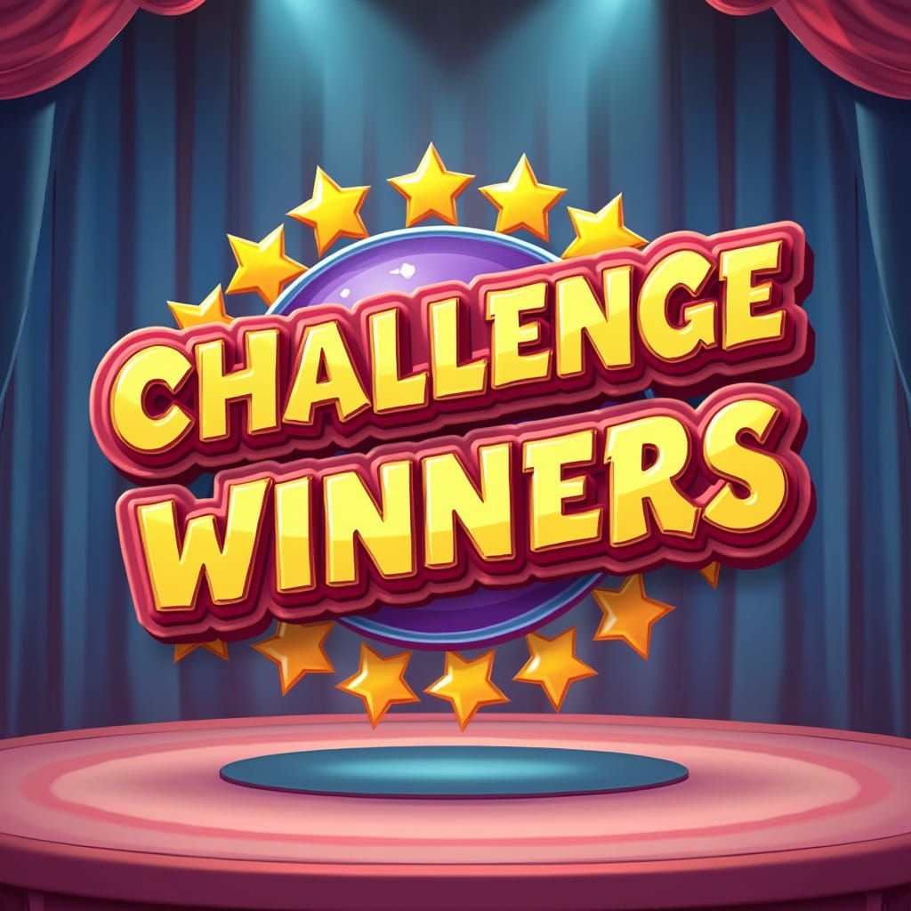 Challenge Winners Cover in 90s Game Show Style