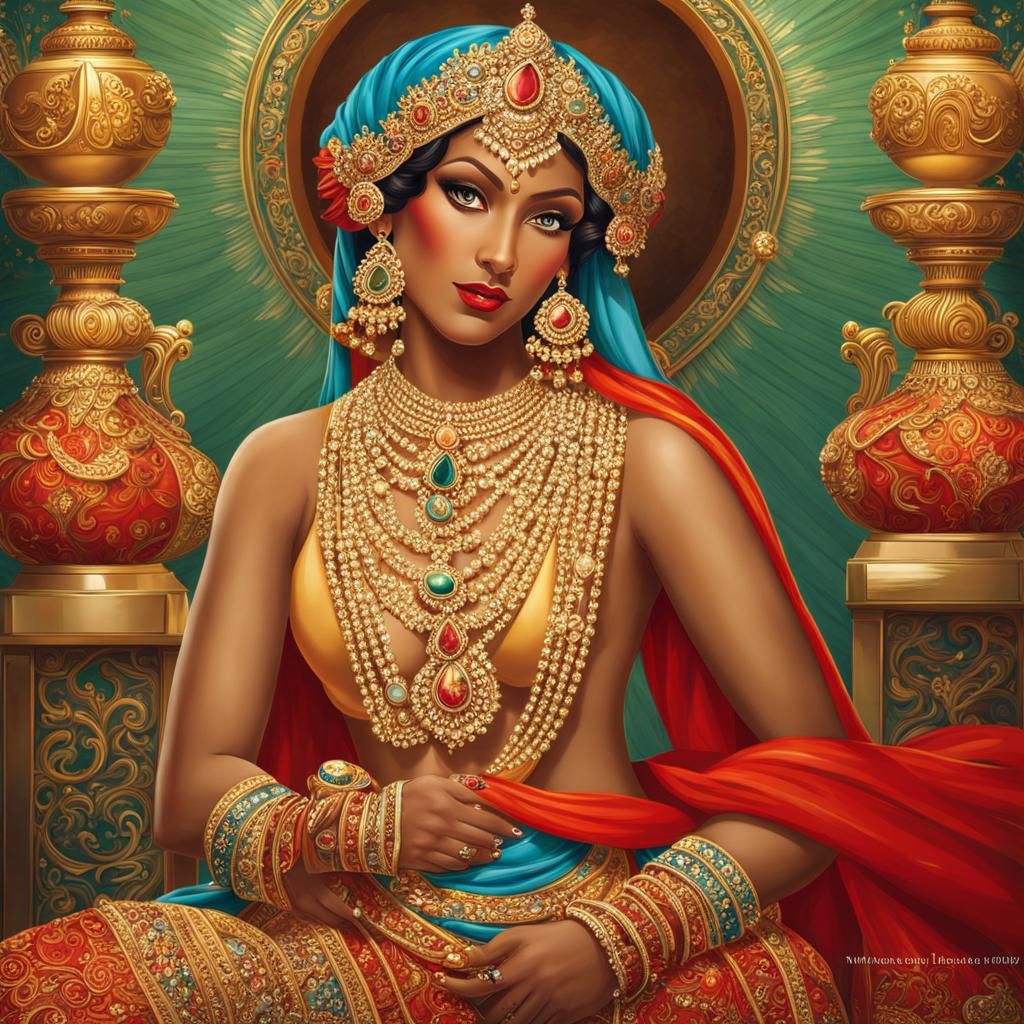 A Display of Beauty and Allure