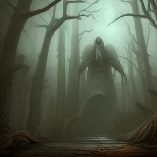 Terrifying Silent Hill Monster in Detailed Digital Art