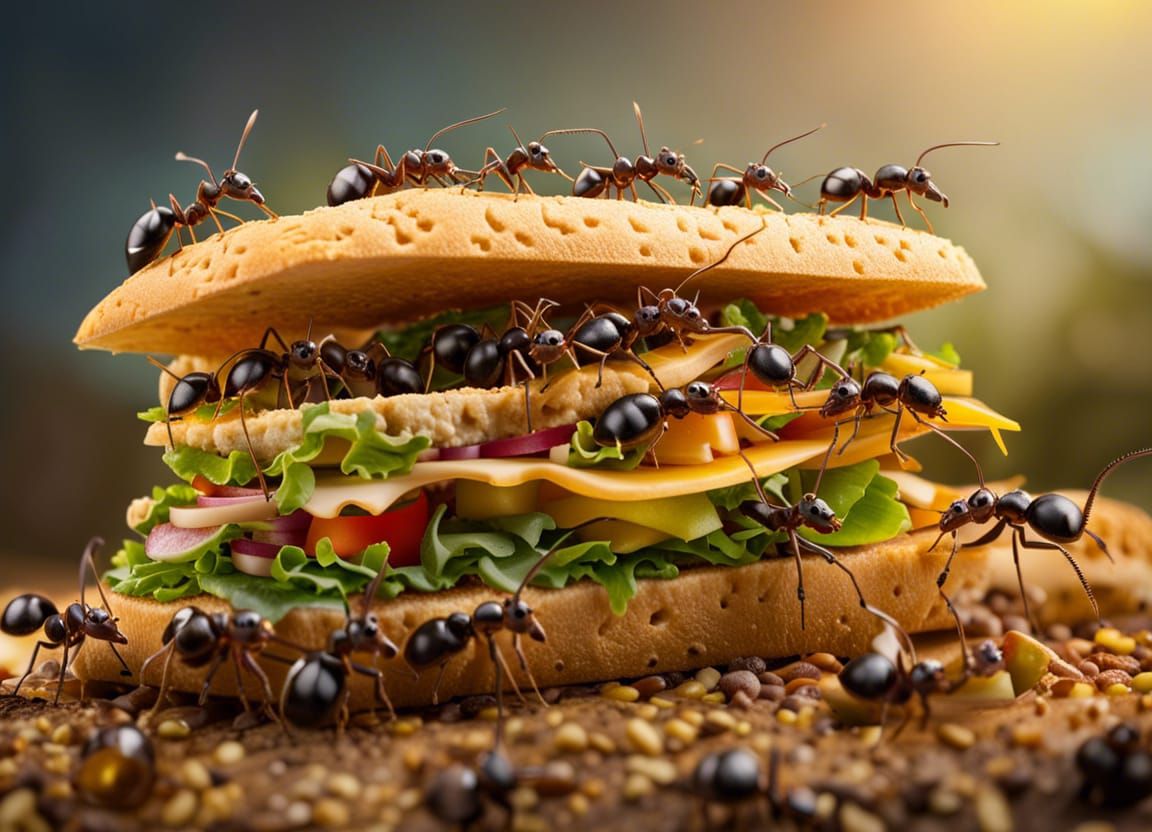 Ants team building dinner