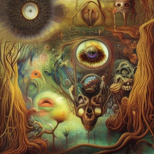 Hauntingly Beautiful Dreamscape by Masnyy, Arrivabene and Wu