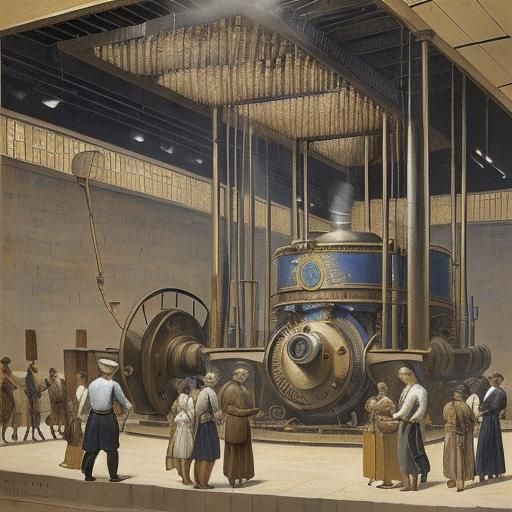 Steam Turbine Replaces Ancient Greek Labor
