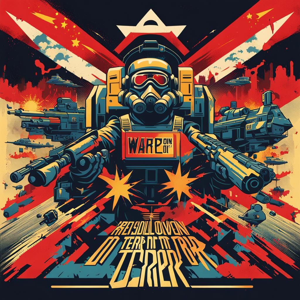 Helldivers: Free Malevelon Creek Propaganda Art