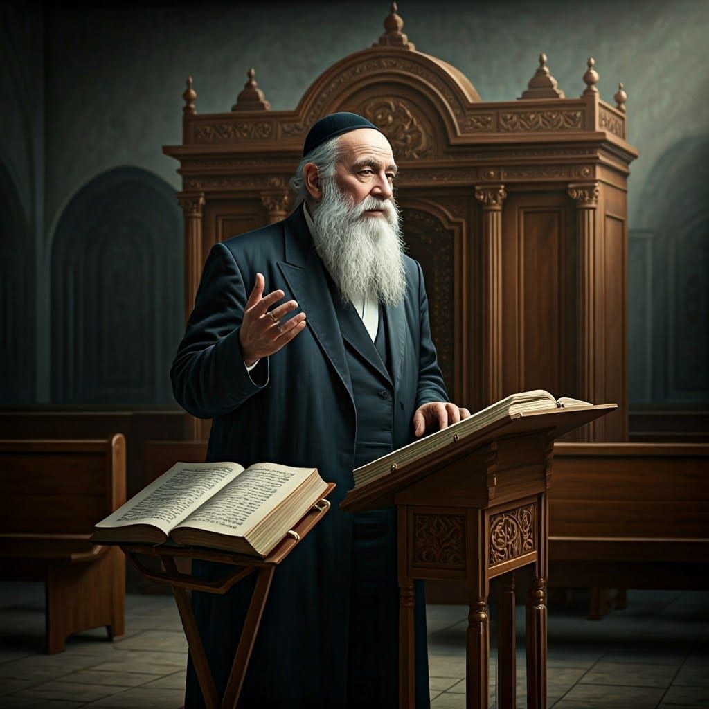 Lithuanian Rosh Yeshiva Gives Lecture in Traditional Yeshiva...