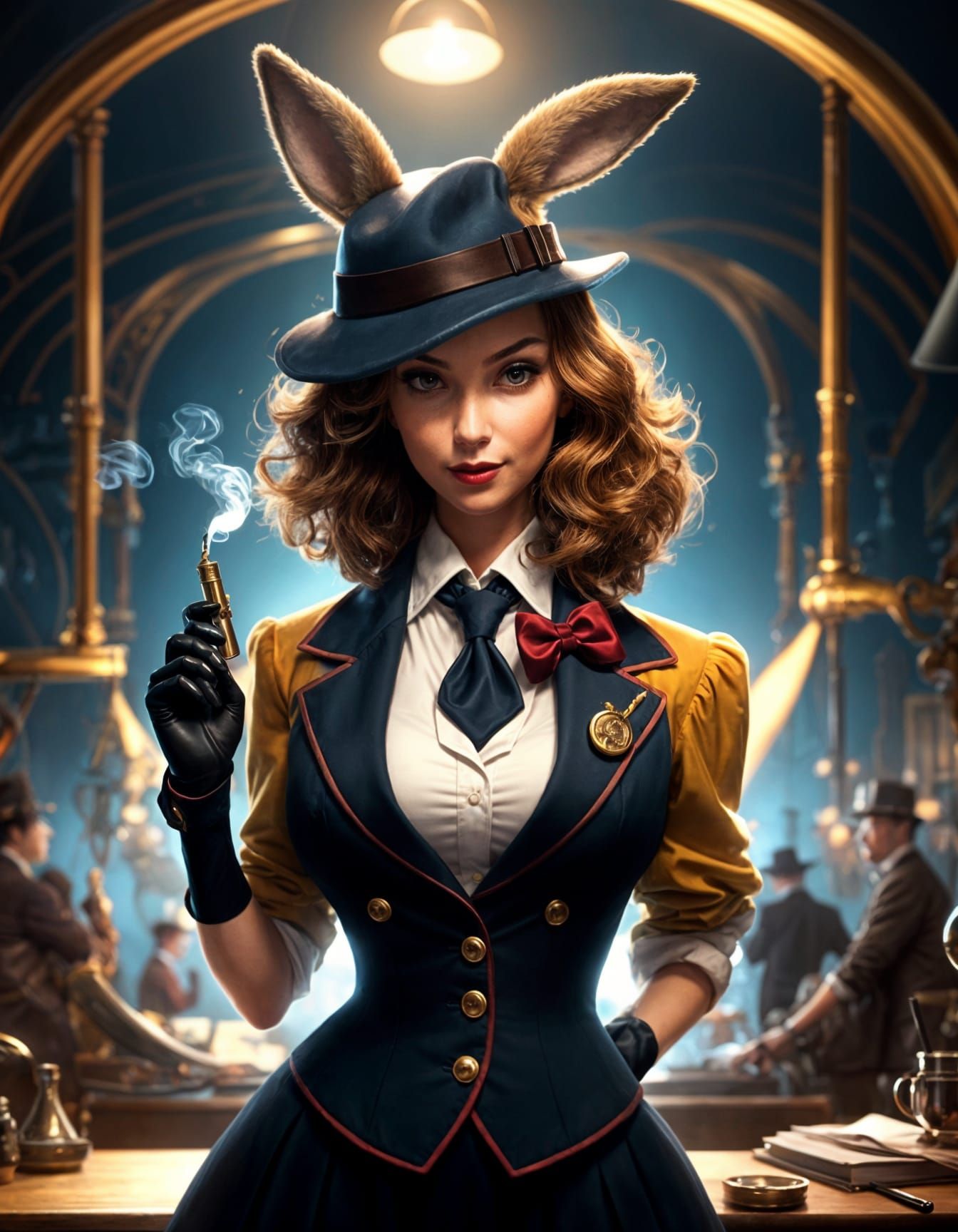 Bunny Detective Unravels Feywild Mystery