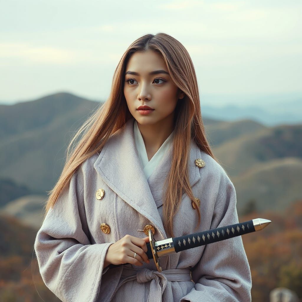 Ethereal Goddess of the Korean Hills