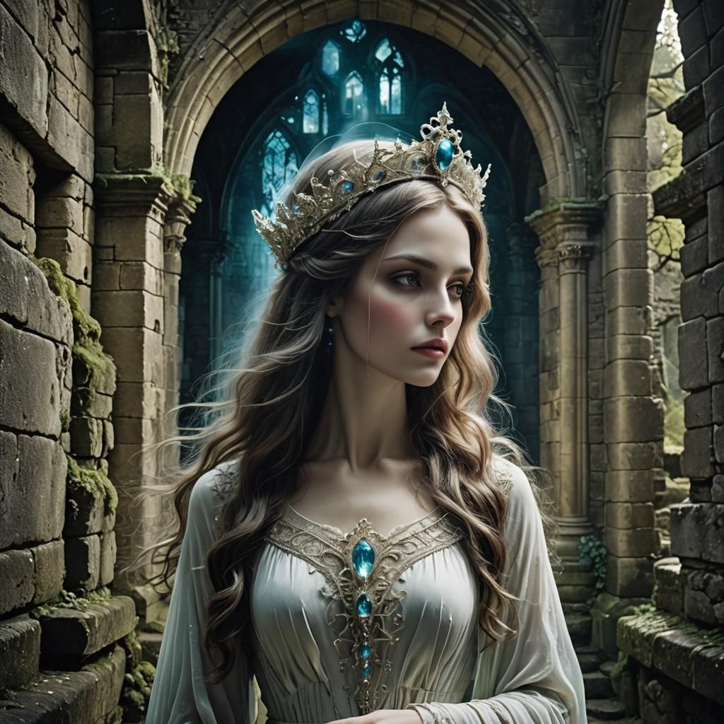 Bioluminescent Ghost in Victoria Frances Style