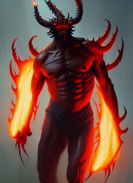 Bolefuego Demon Concept Art in 4K
