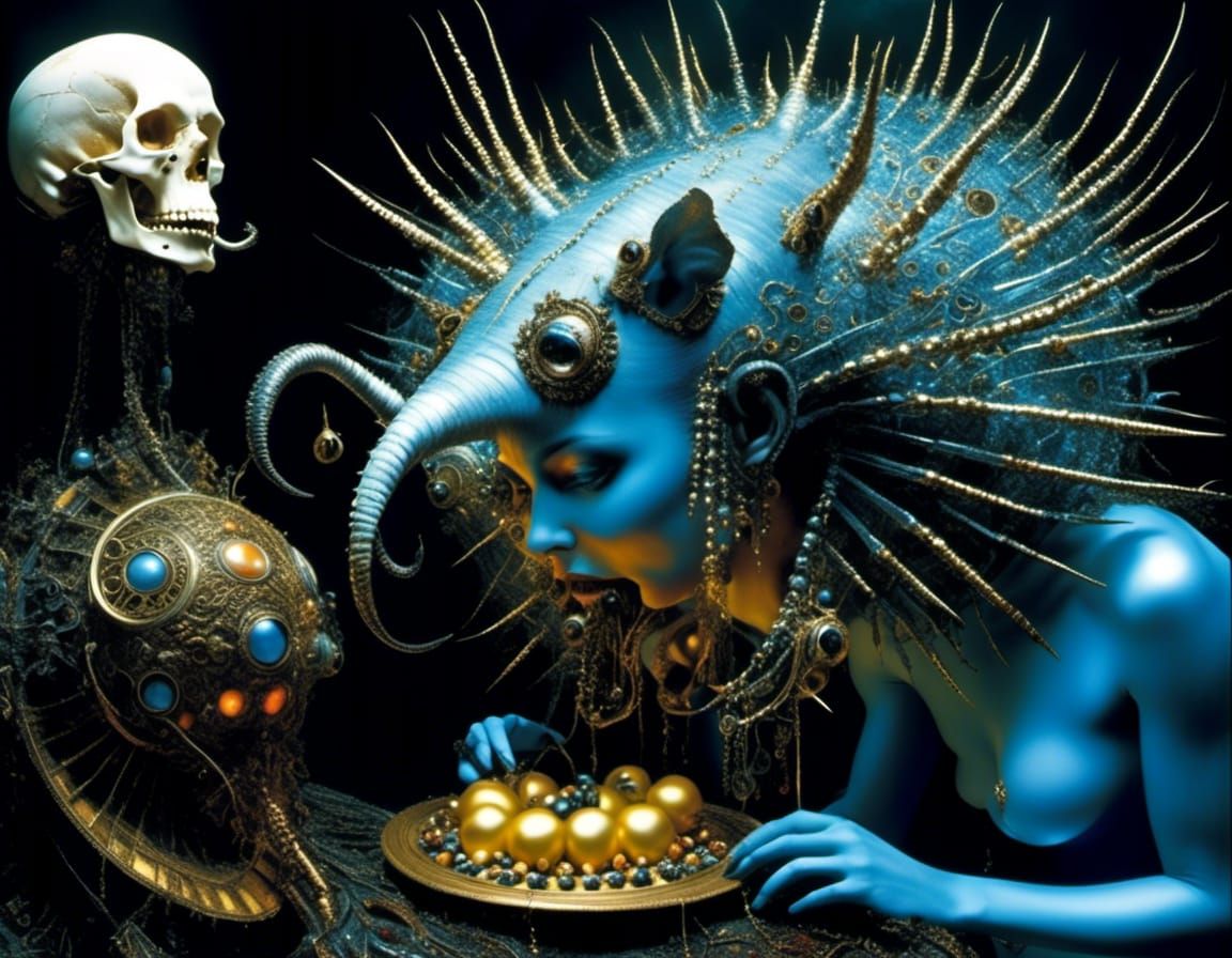 Surreal Brain Surgery: A Gothic Cyberpunk Ritual