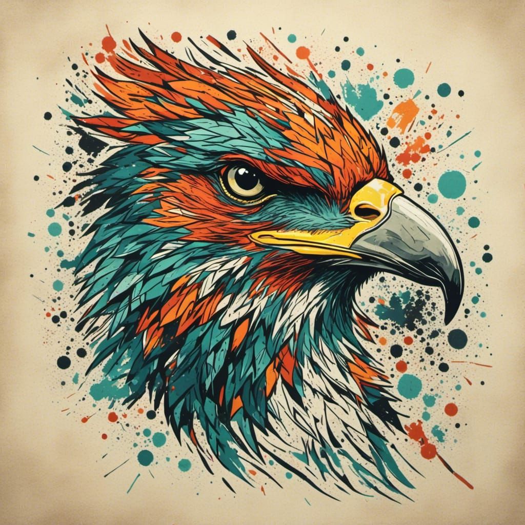 AI Screen Print LoRA Experiment