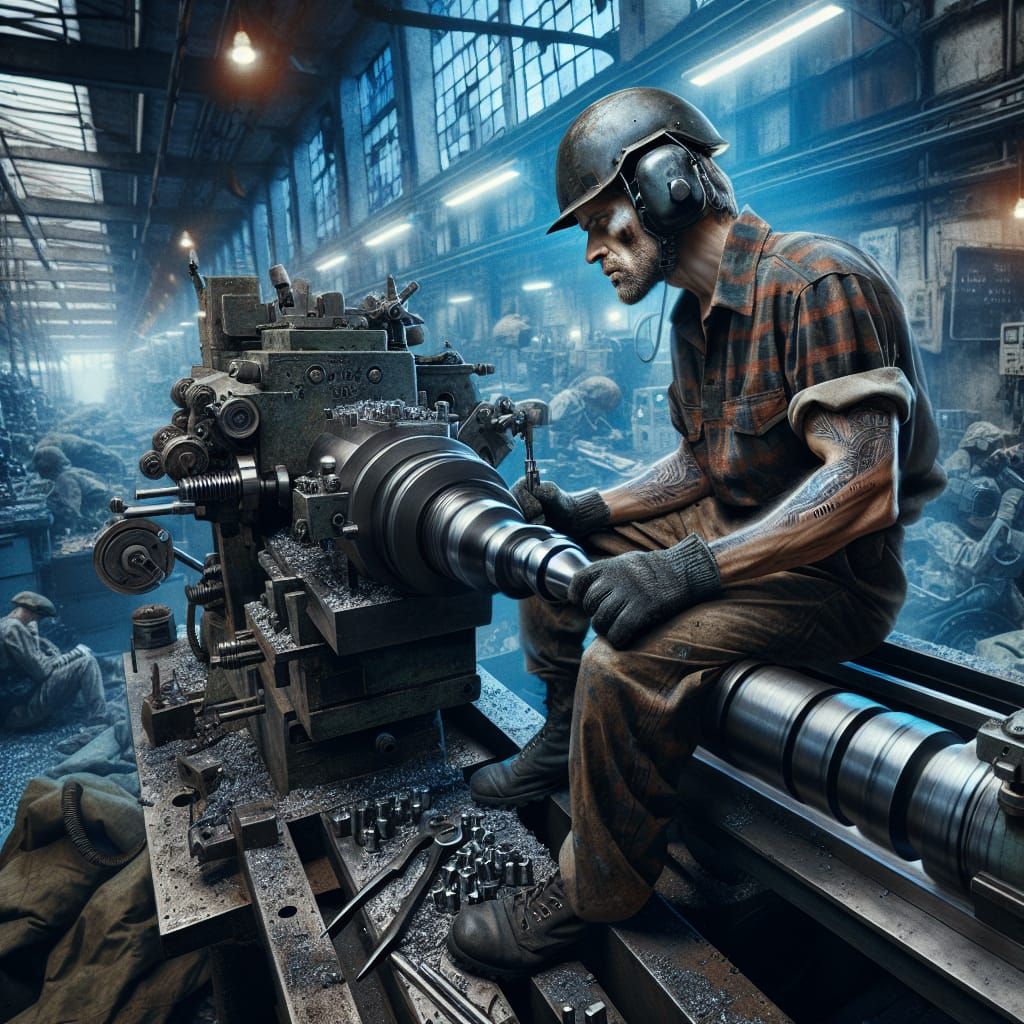 Wounded Worker's Resilience Amid Conflict