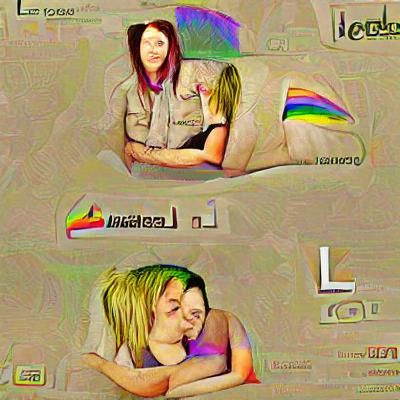 AI Image of a Lesbian