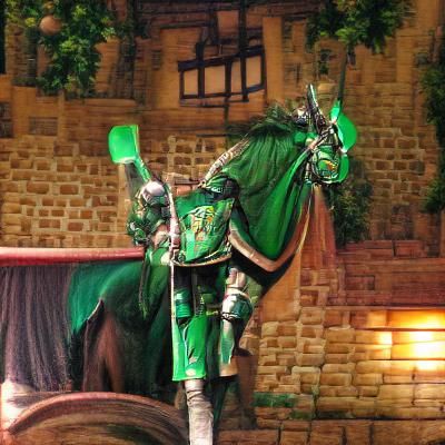 The Green Knight: A Digital Painting