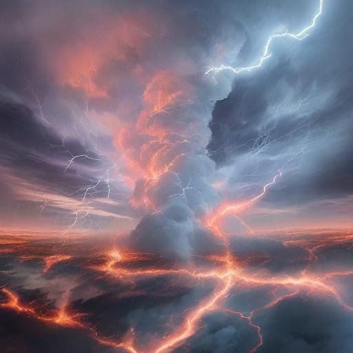 Anime God of Storms and Fire