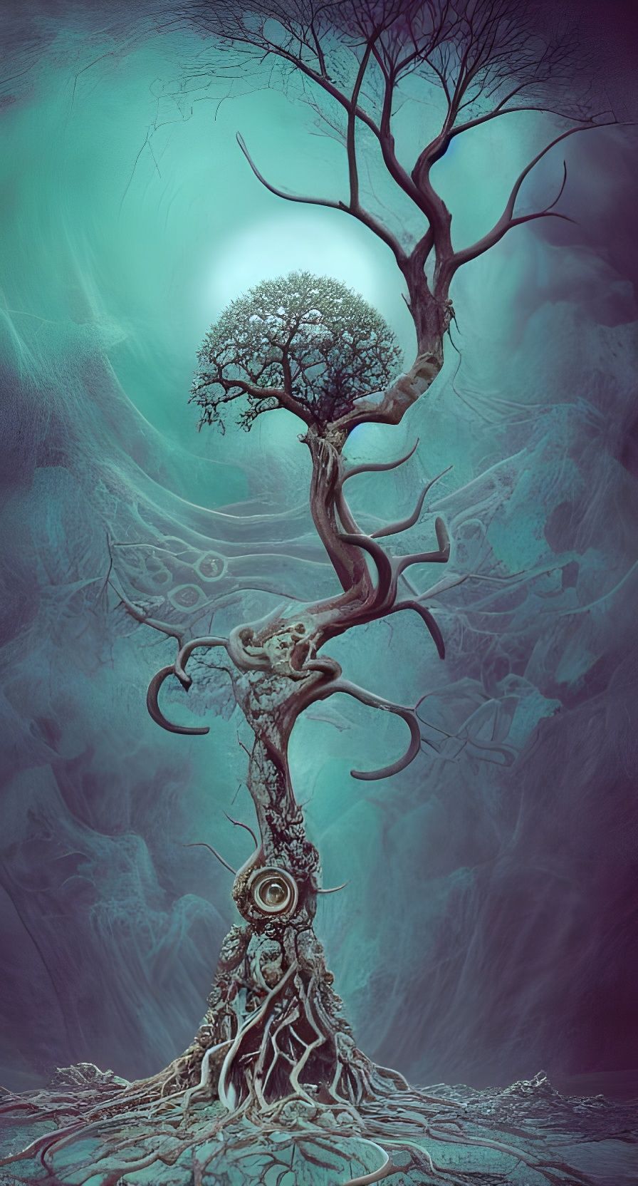 The tree of life and death.