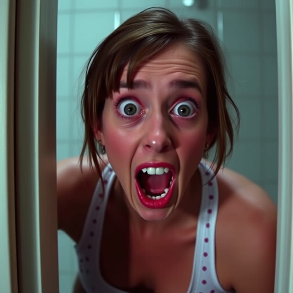 Shelly Duvall in Horror Bathroom Scene