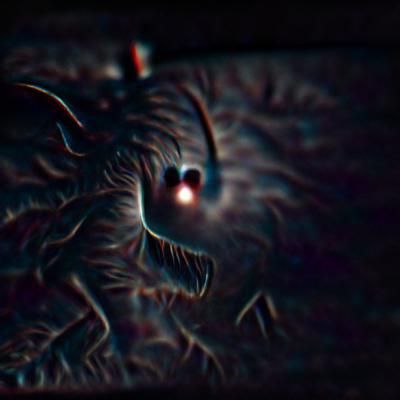 Menacing Entity Stalks from the Darkness in 8K