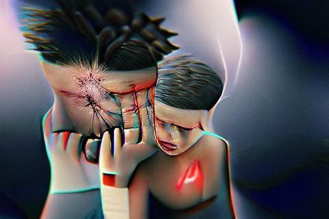 Abstract Representation of Trauma Concept