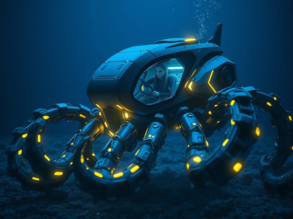 Military Armored Octopus