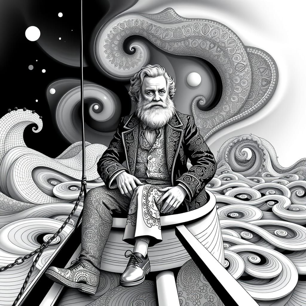 Visionary Science Fiction Writer Embarks on Whimsical Journe...