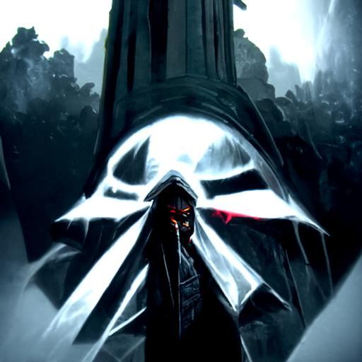 Sinister Sith Lord in Ancient Ruins
